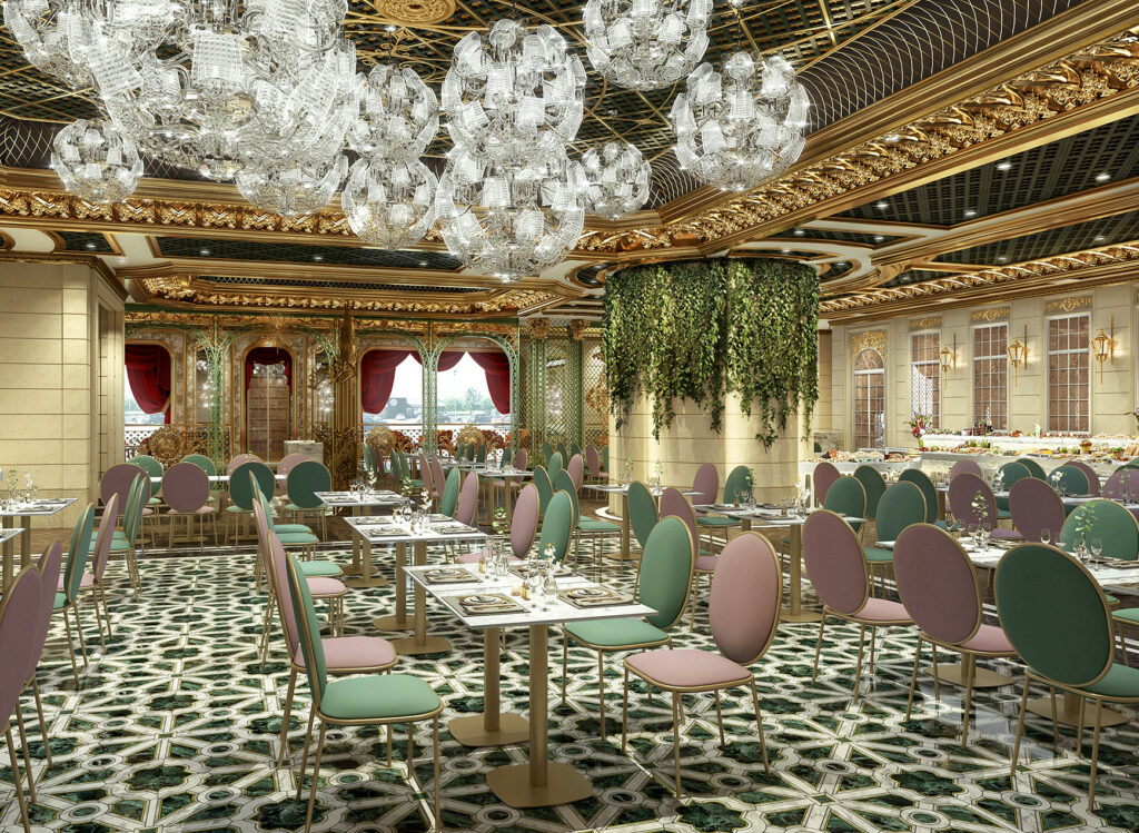自助餐優惠2021-歷山餐廳的歐洲皇室宮廷風格裝潢令用餐體驗更升級