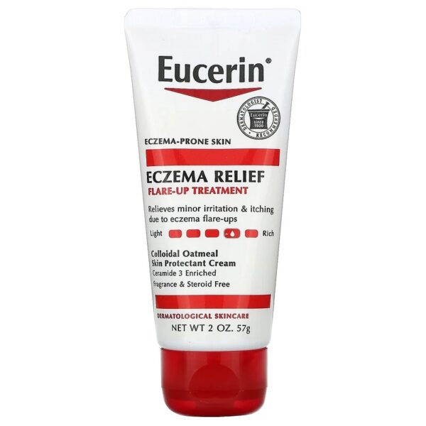 皮膚科醫生也推薦Eucerin濕疹舒緩潤膚乳