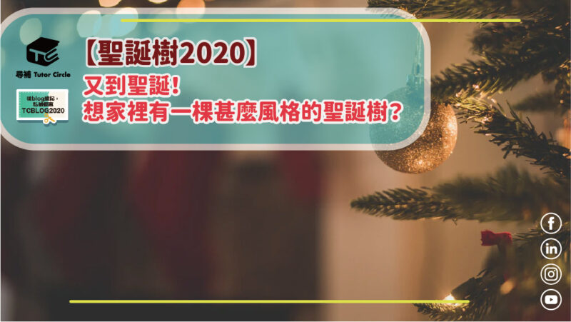 Read more about the article 【聖誕樹2020】又到聖誕！想家裡有一棵甚麼風格的聖誕樹？